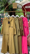 LALUNE Collor Down Co-Ord Sets